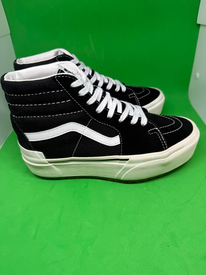 Vans baskets chaussures plate-forme taille 38 - photo numéro 2