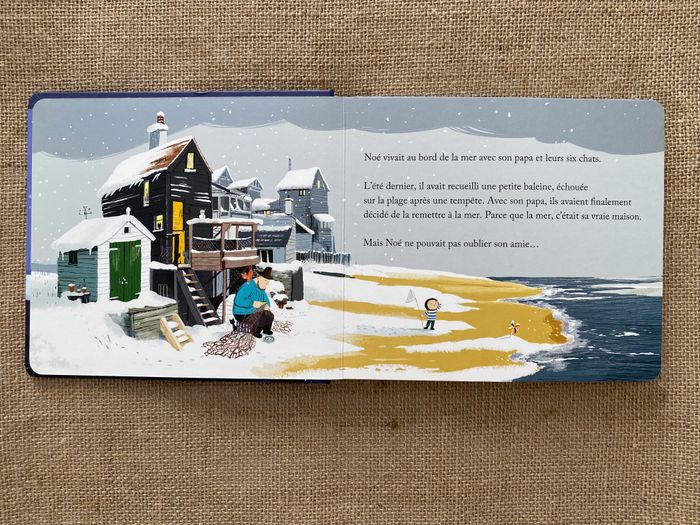 Livre l'enfant, la baleine et l'hiver Milan - photo numéro 2