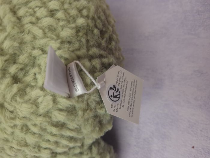 Peluche Jellycat neuve rare retired Flumpie frog grenouille FLUM3F NWT - photo numéro 6