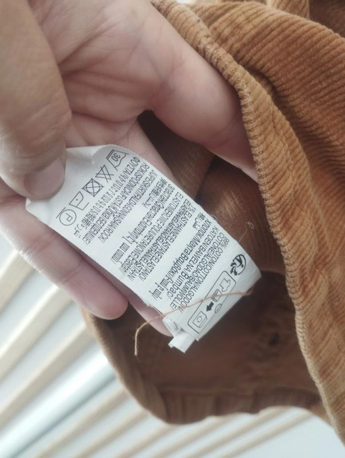 Jupe velours marron Kiabi 10ans - photo numéro 5