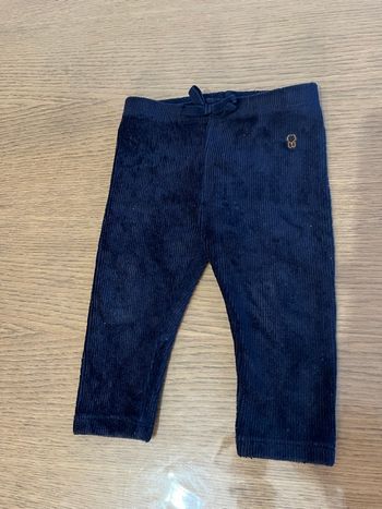 Pantalon 6 mois bleu