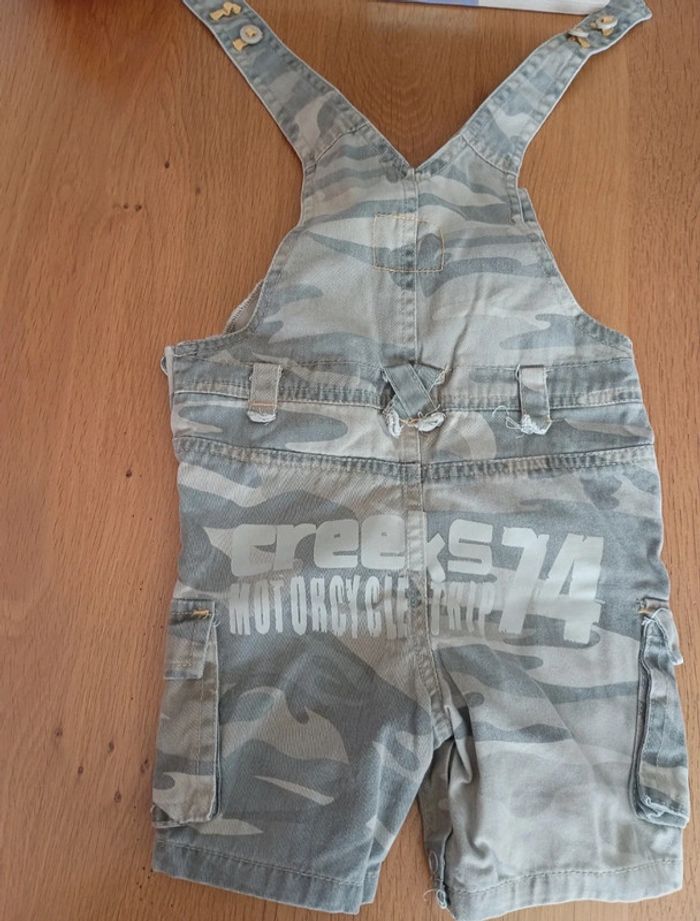 Ensemble short et chemise taille 1 an en très bon état - photo numéro 2