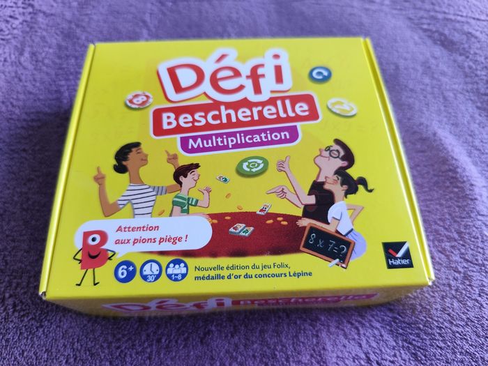 Defi Bescherelle math multiplication deviens un genie en calcul mental - photo numéro 2