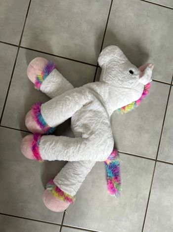 Peluche doudou  licorne