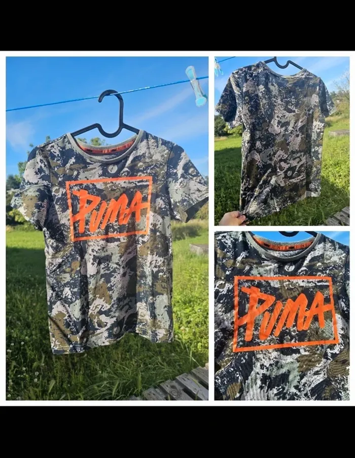 Tee-shirt puma garçon 12ans - photo numéro 3