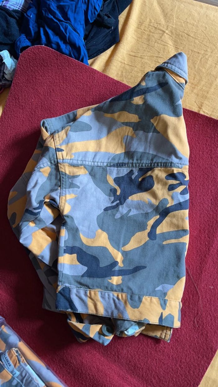 Joli ensemble veste courte et pantalon camouflage neuf avec étiquette - photo numéro 5