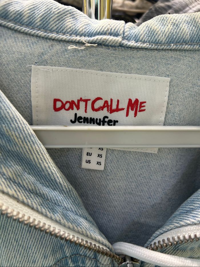 veste courte en jeans - photo numéro 2