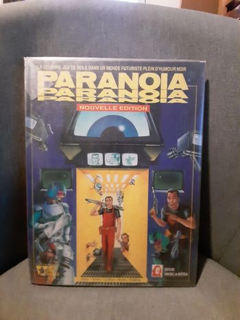 Livre de jeu de role Paranoia - nouvelle édition de 1989