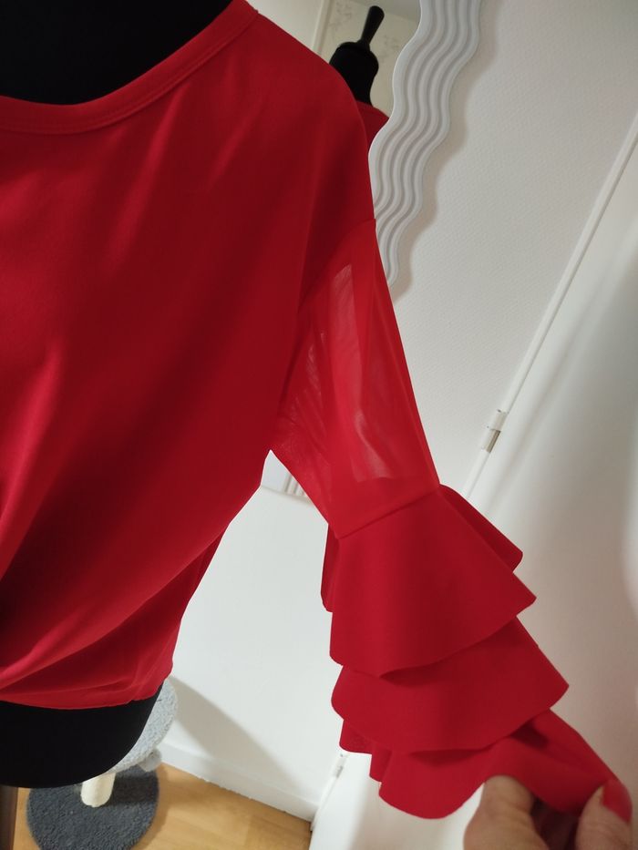 Haut rouge - photo numéro 2