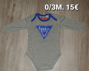 Bodies guess neuf 0/3mois