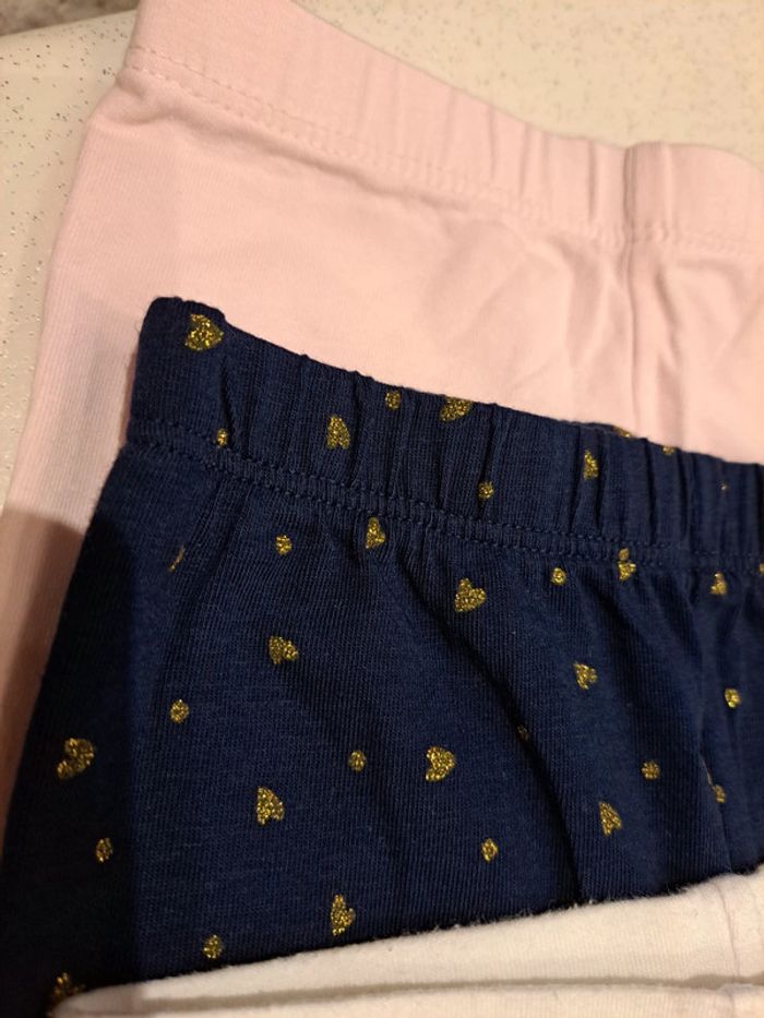 Lot de 4 leggings 9 mois - photo numéro 2