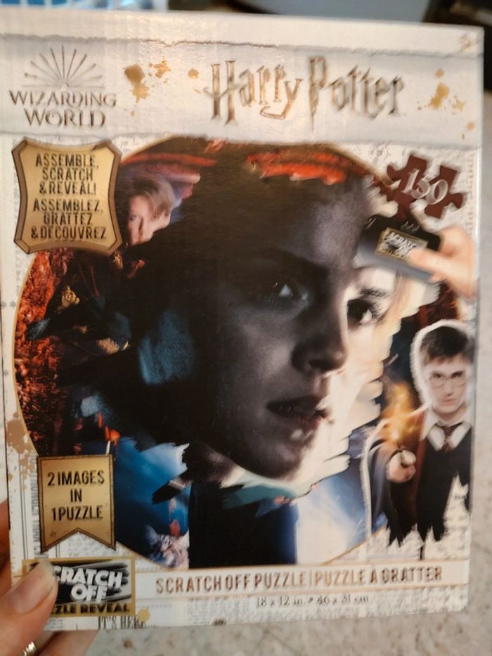 Puzzle à gratter Harry Potter