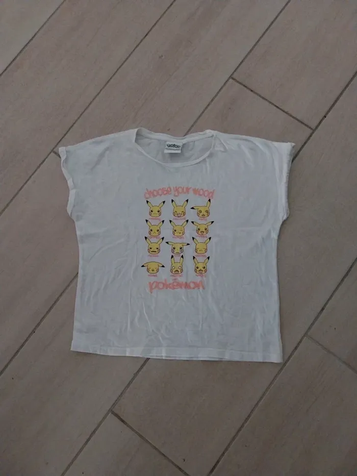 Tshirt pokemon 12 ans