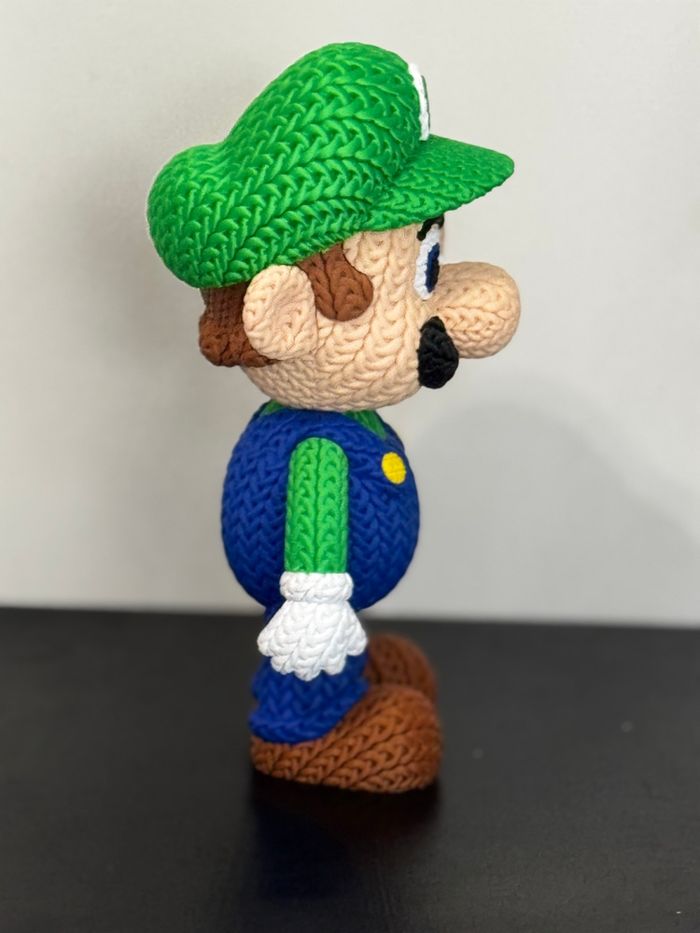 Luigi version tricoté 20 cm - photo numéro 5