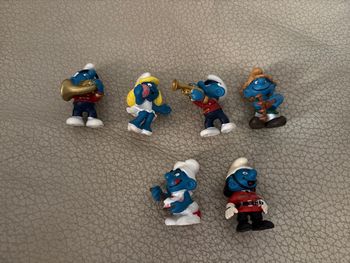 Lot de figurines Schtroumpfs