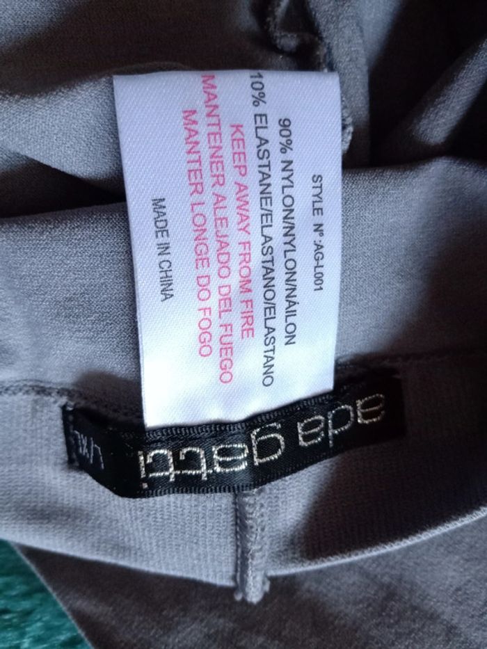 Collant sans pied gris taille L/XL - photo numéro 2