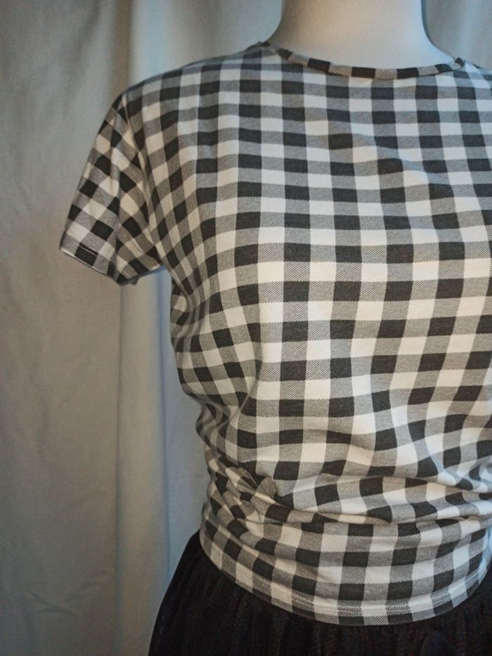 Tee-shirts a carreaux