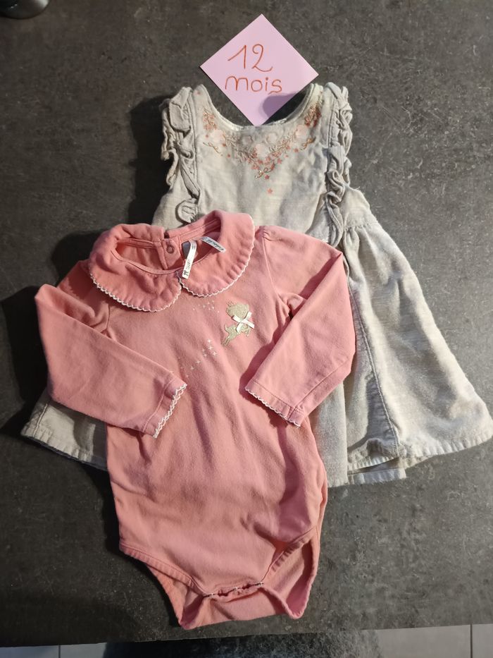 Ensemble robe et body 12 mois - photo numéro 8