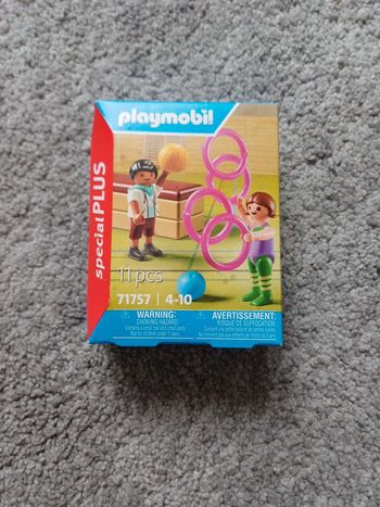 Boîte Playmobil neuve enfant gymnastique