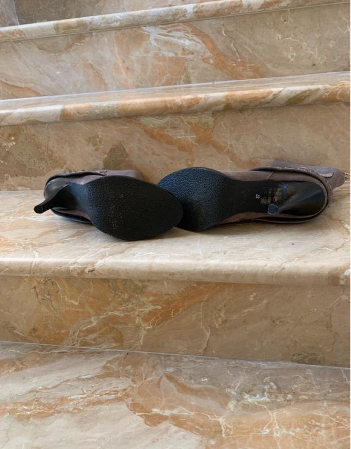 Bottines grises nubuck - photo numéro 3