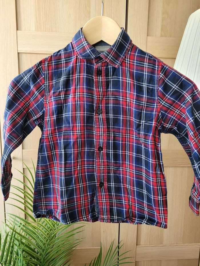 Chemise 100% coton Vertbaudert garçon 5 ans - photo numéro 2