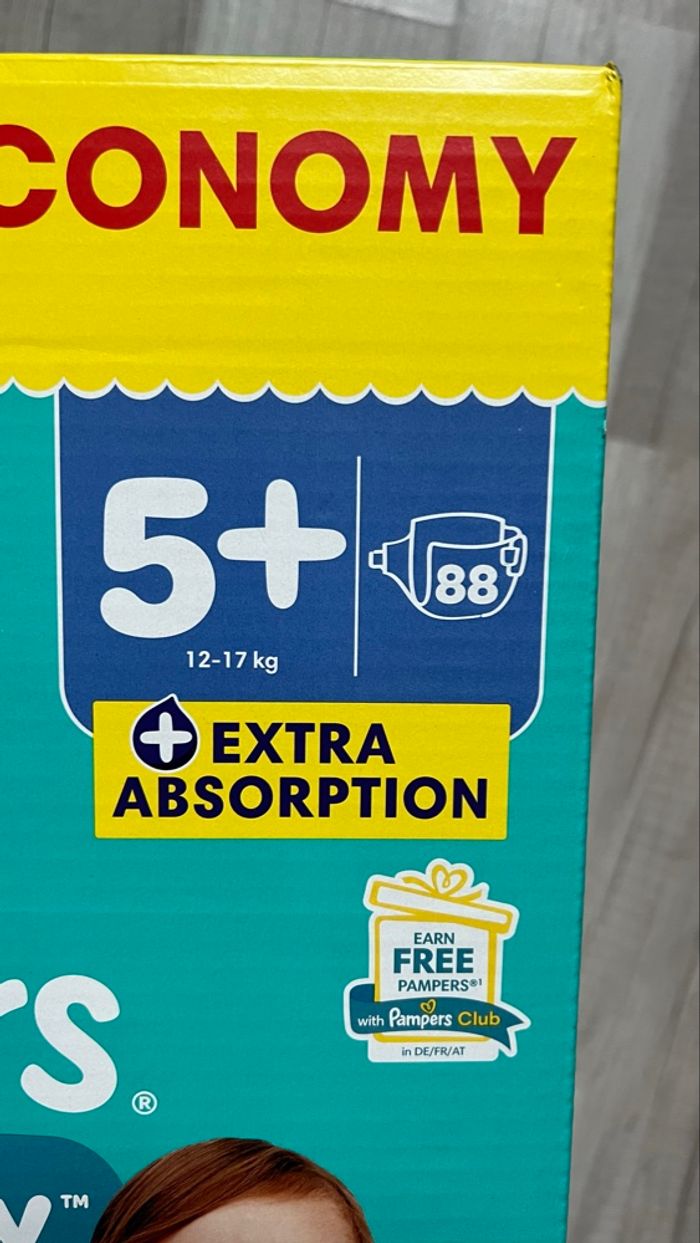 Pampers baby dry taille 5+ - photo numéro 2