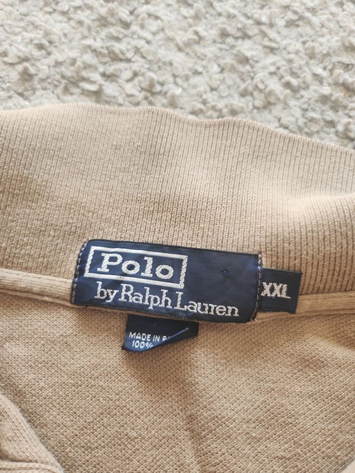 Polo Ralph lauren taille XXL beige - photo numéro 3
