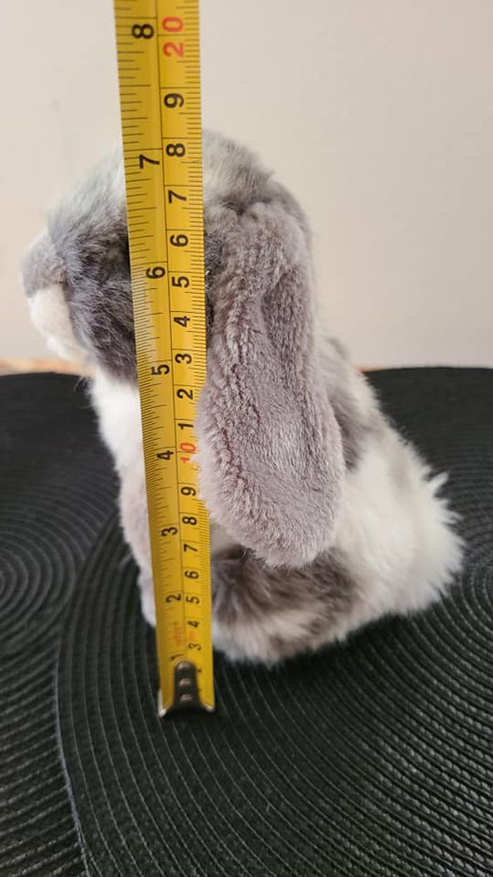 Lapin gris assis Living Nature - photo numéro 6