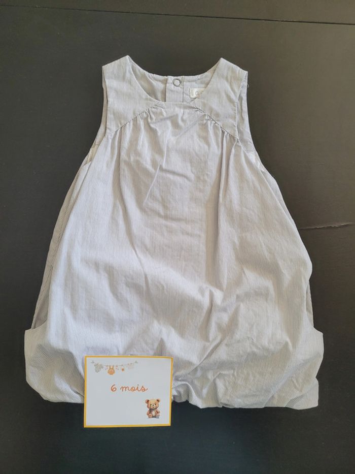 Lot robes & combishorts été fille 6 mois - photo numéro 3