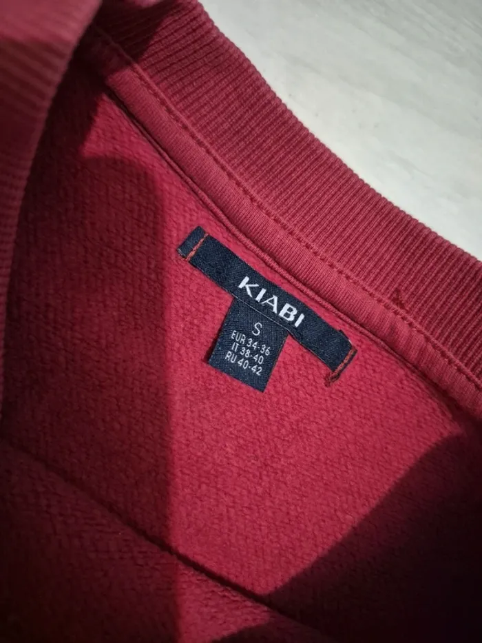Sweat bordeau Crazy - photo numéro 3