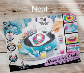 Canal Toys - Art Lab - Studio de Peinture effets pouring
