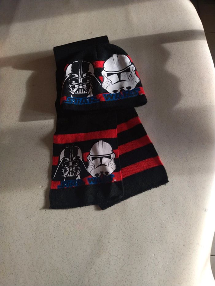 Écharpe TU+bonnet 52 cm Star Wars - photo numéro 2
