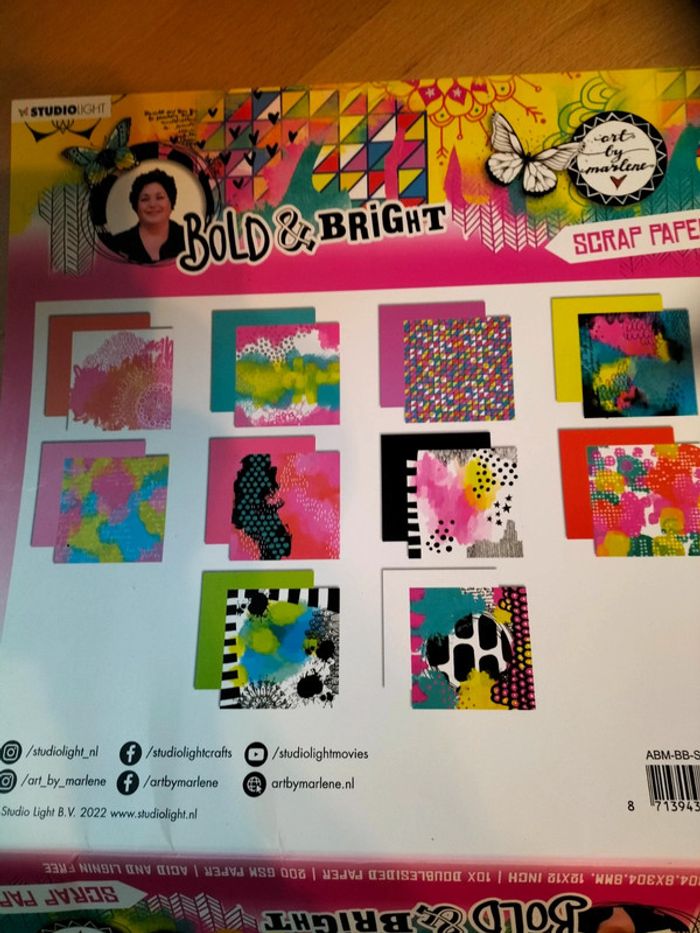 Scrap papier bold& bright - photo numéro 10