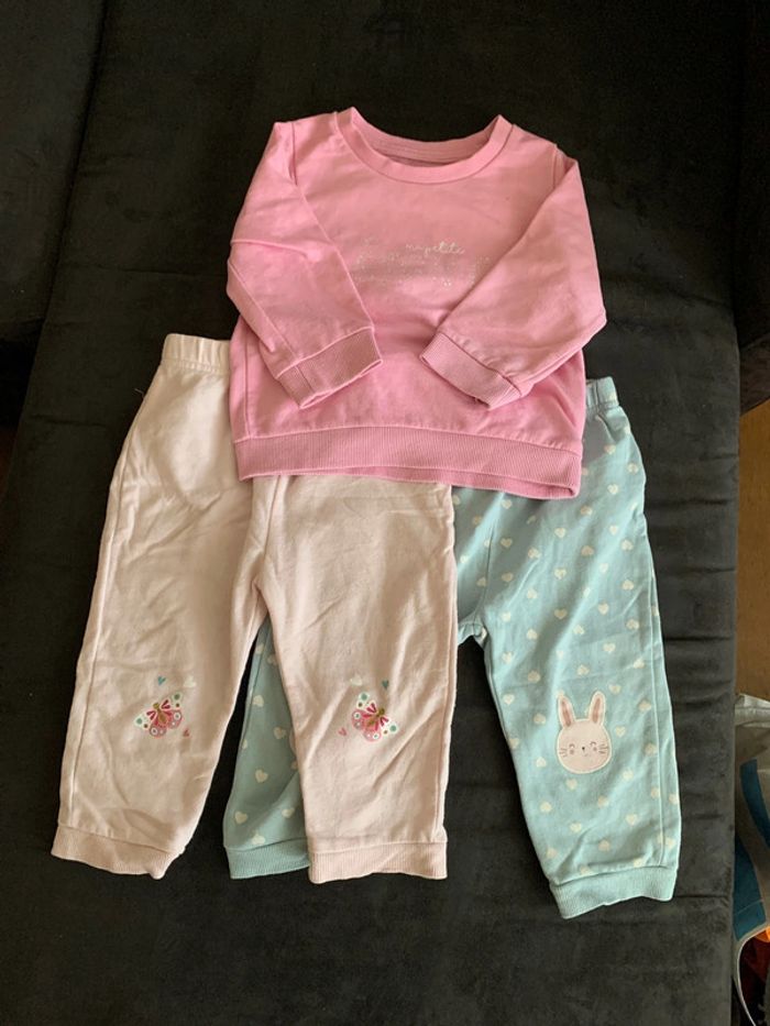 Ensemble jogging fille 18 mois