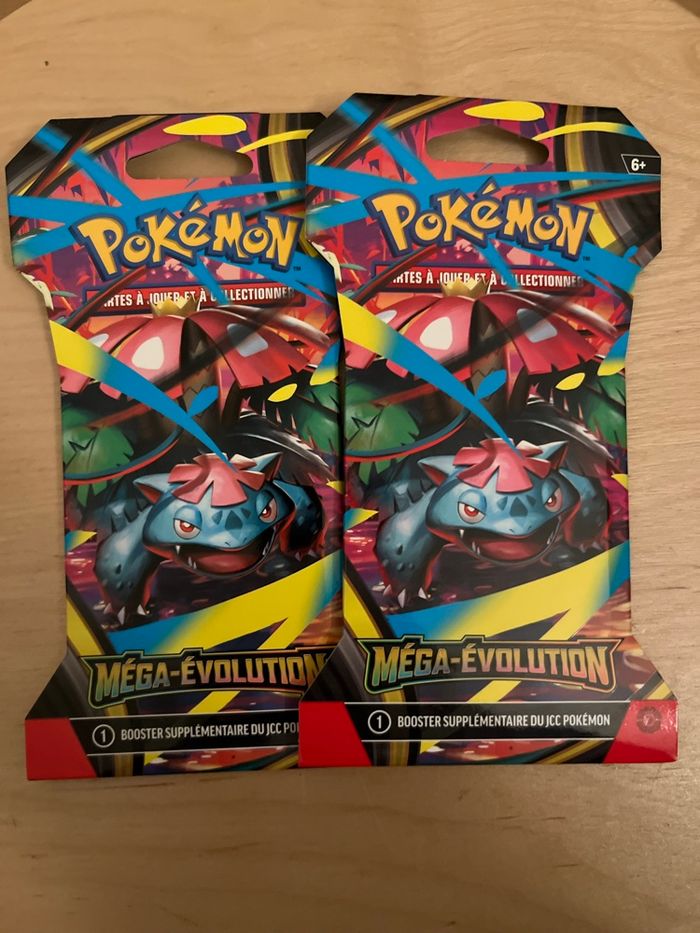 Lot 2 booster méga évolution