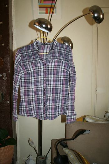 🌸Chemise plissée et volant T40 "Rick" Vintage 🌸