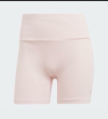 short cycliste lounge ribbed high waist bike shorts adidas neuf avec étiquette