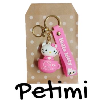 Porte-clés Hello Kitty avec pochette cadeau 