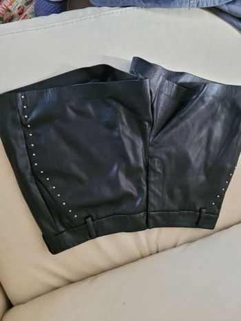 Short simili cuir 36 Etam