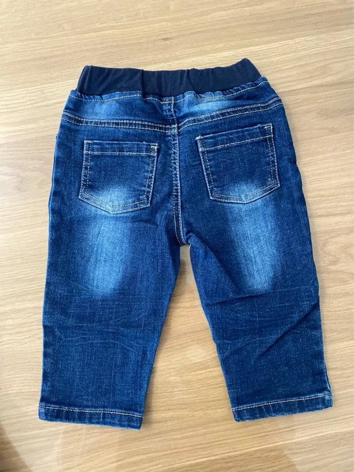 Jeans taille élastique 18 mois - photo numéro 2