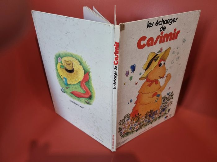 livre les échanges de casimir GP Rouge et or TF abimé - photo numéro 5