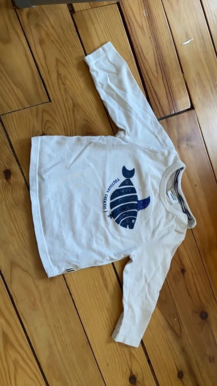 T-shirt longue manche 6 mois