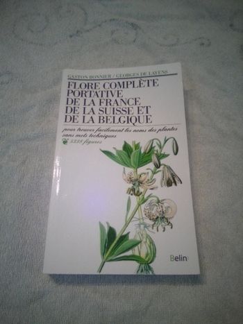Livre "Flore complète portative de la France, de la Suisse et de la Belgique
