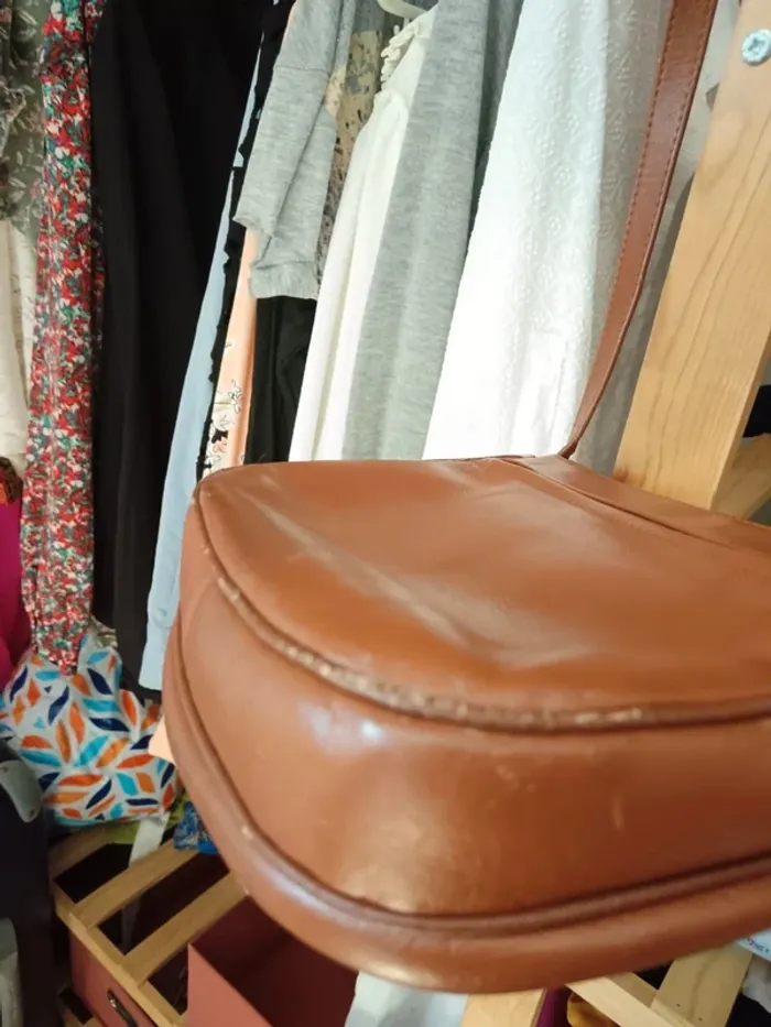 Sac vintage Sabrina cuir - photo numéro 6