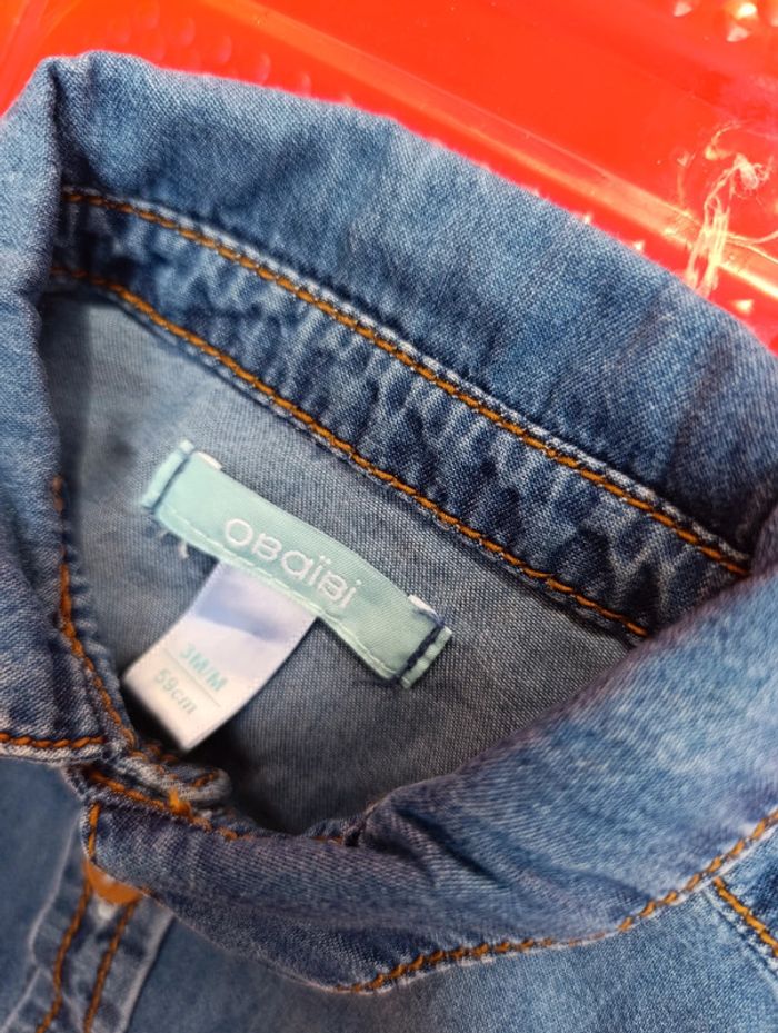 Chemise en jean - photo numéro 2