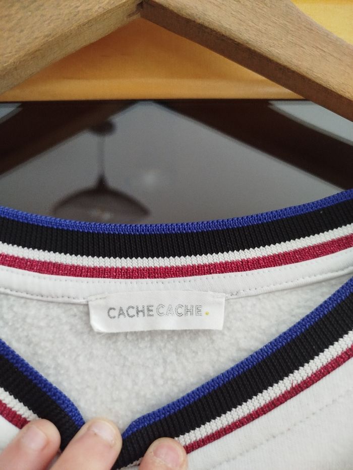 Sweat taille XS oversize 
Cache Cache - photo numéro 3