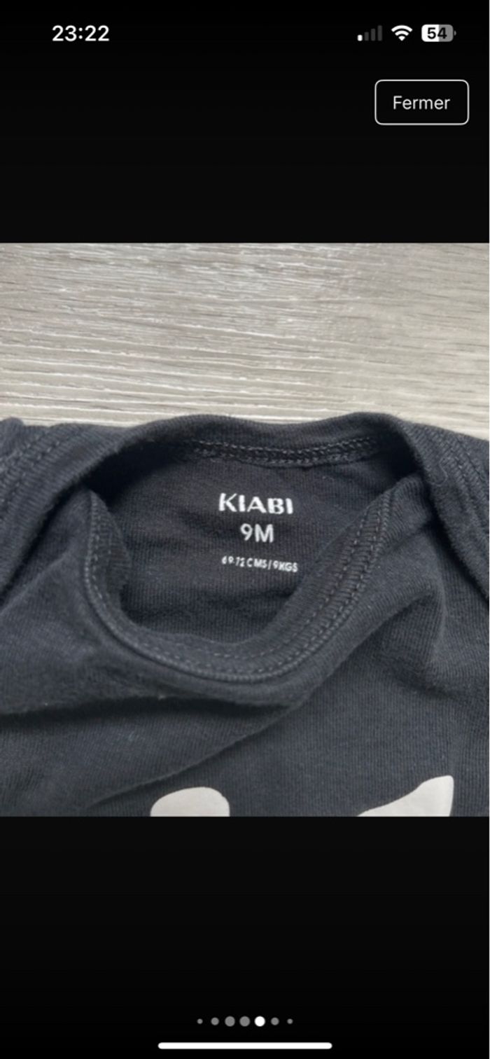 Pyjama squelette 9 mois idéal Halloween - photo numéro 2