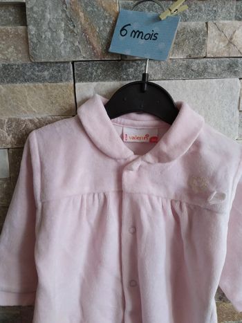 Pyjama fille velours