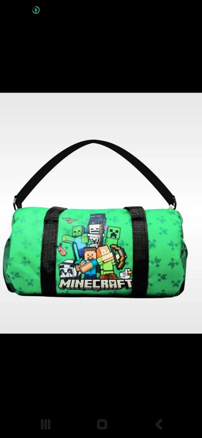 Sac de sport minecraft - photo numéro 3