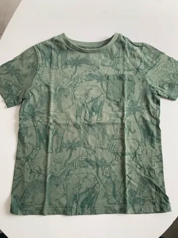 Te shirt kaki Vertbaudet taille 10 ans 